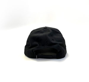 Back View - - Black Rope Snapback Hat