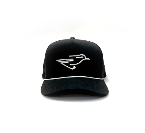 Black Bird Rope Snapback Hat